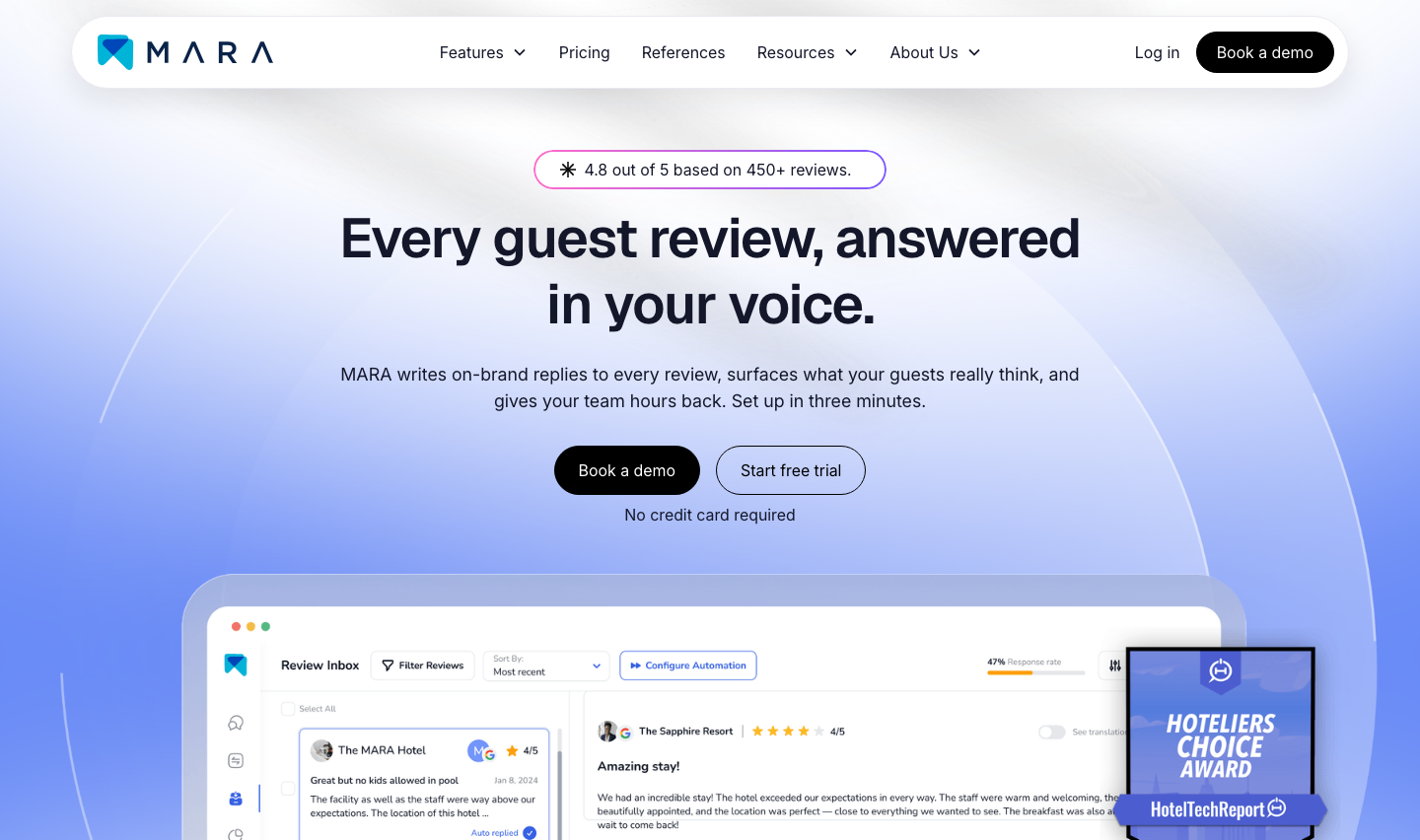 MARA website